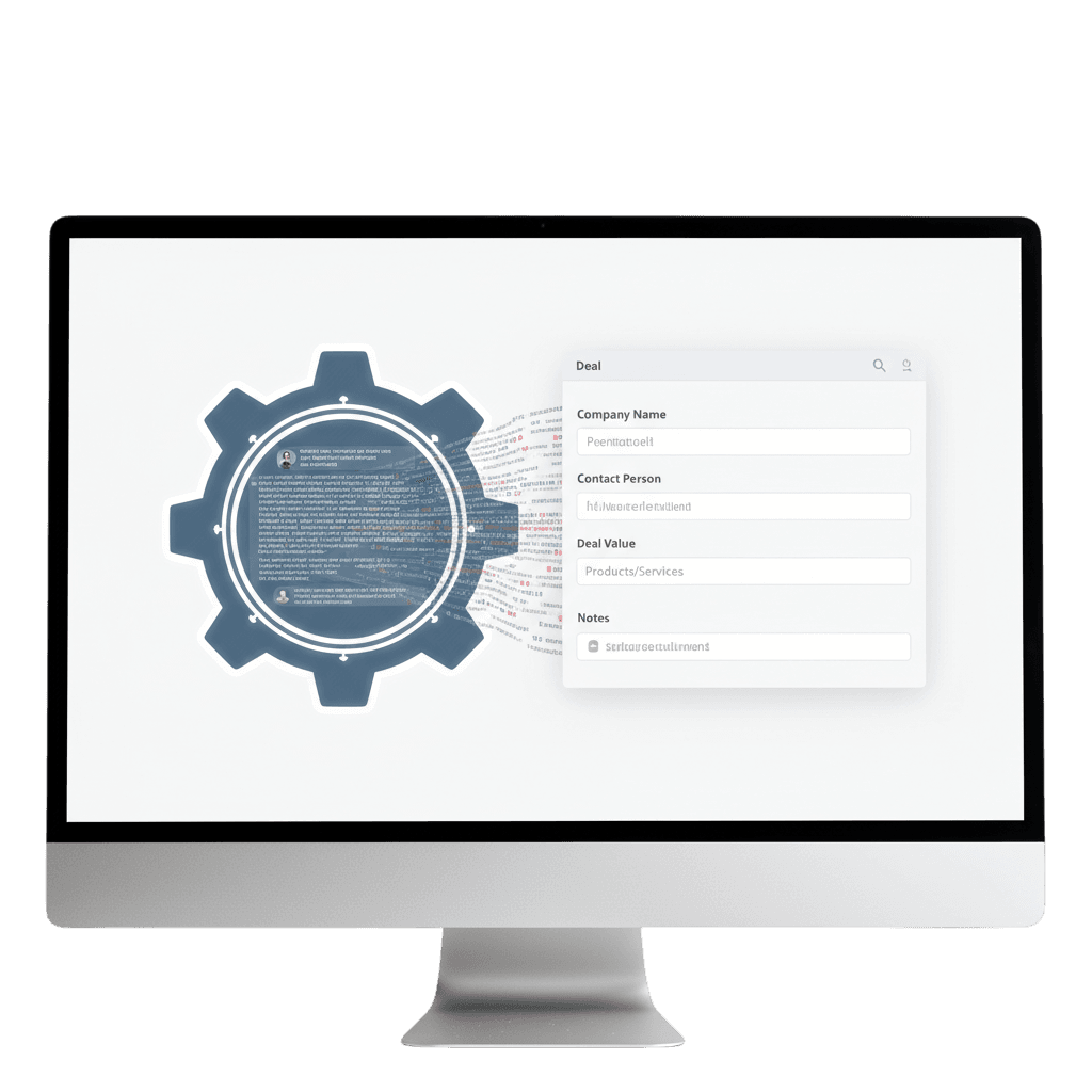 Разработка ИИ-ассистент для заполнения CRM из переписок